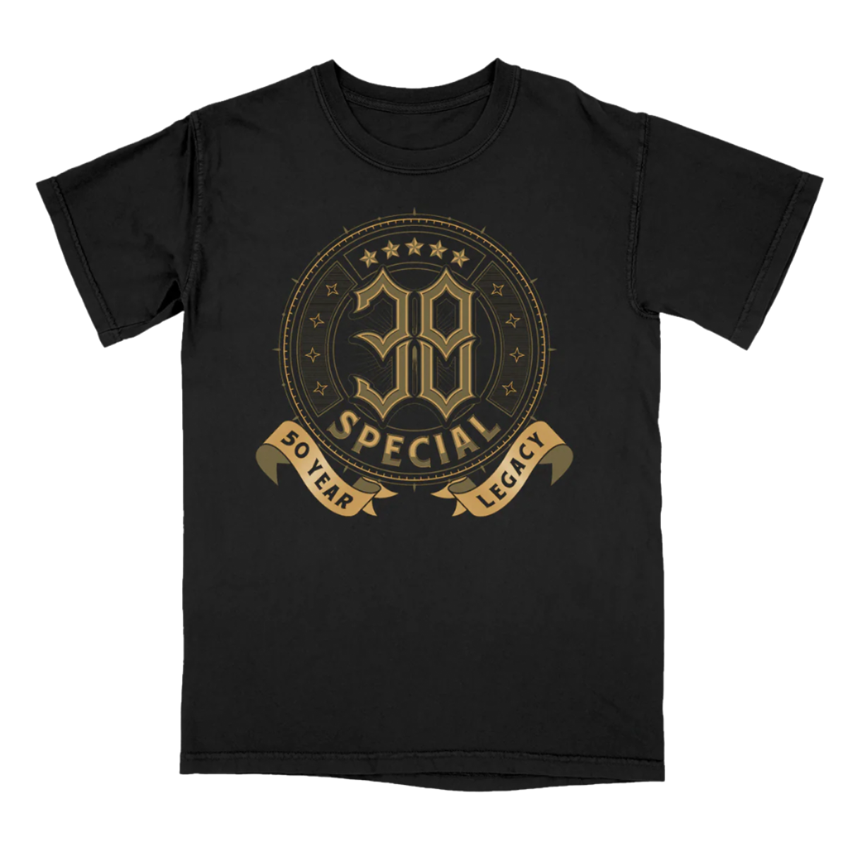 38 Special 50 Year Legacy Tour Tee – Front Design